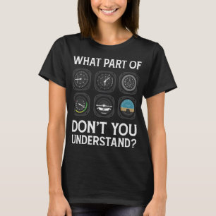 Camiseta Funny Aviation Roupa, Avião Para Pilots Aviati