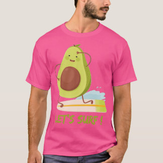 Camiseta Funny Avocado Surfing 59