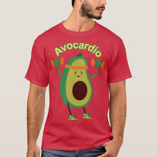 Camiseta Funny Avocado Surfing 5 1