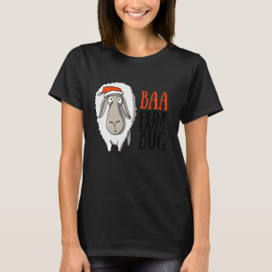 Camiseta Funny Bah Humbug Sheep Christmas Baa Humbug