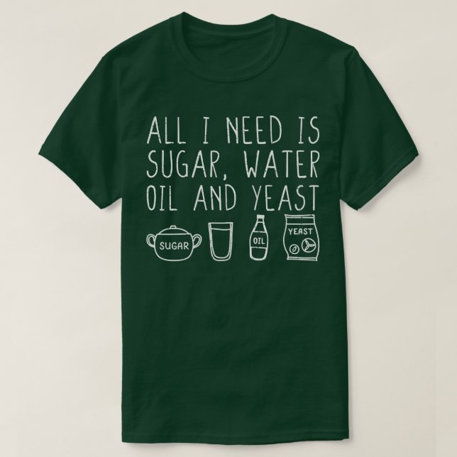 Camiseta Funny Baker Bread Baker Bread Baking   (Frente do Design)