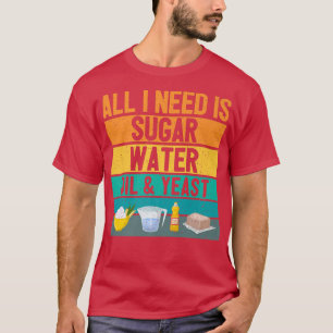 Camiseta Funny Baker Bread Bread Baker Retro