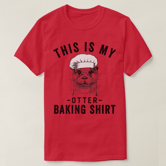 Camiseta Funny Bakery Lover Baker Esta é a minha Baía da Mo (Frente do Design)