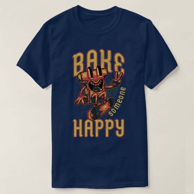 Camiseta Funny Baking 5 (Frente do Design)