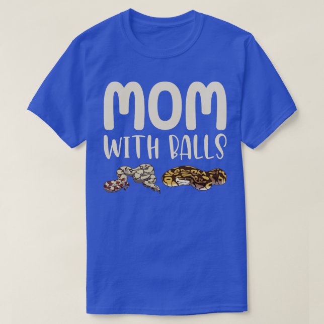 Camiseta Funny Ball Python Cobra4 (Frente do Design)