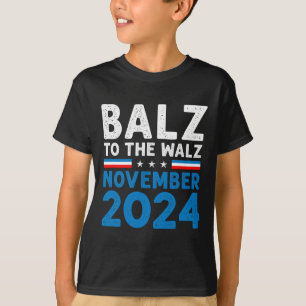 Camiseta Funny Balz Para Walz Kamala Harris Tim Walz 2024