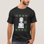Camiseta Funny Bank Teller Santa Hat Ugly Christmas Sweater<br><div class="desc">Funny Bank Teller Santa Hat Feia De Natal Suor Longo</div>
