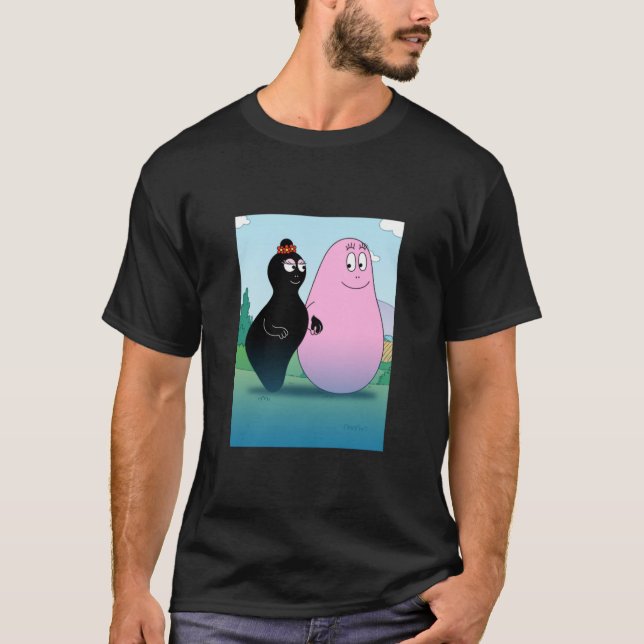 Camiseta FUNNY BARBAPA CUTE Barbamama (Frente)