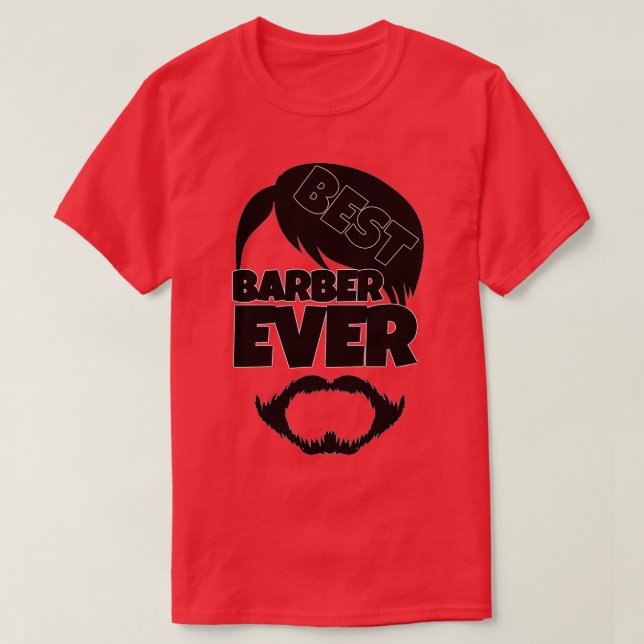 CAMISETA FUNNY BARBER GIF (Frente do Design)