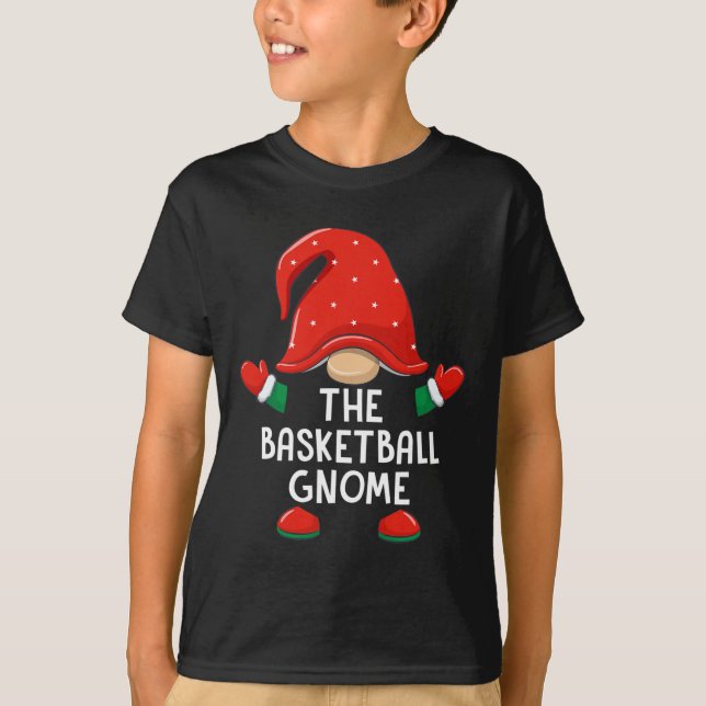 Camiseta Funny Basball Gnomo da Festa de Natal B (Frente)