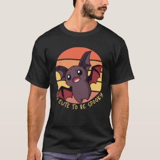 Camiseta Funny Bat Animal Too Cute to be Spooky