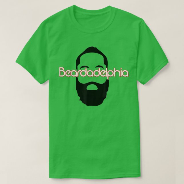 Camiseta Funny Beardadelphia Beard Pai 1 (Frente do Design)
