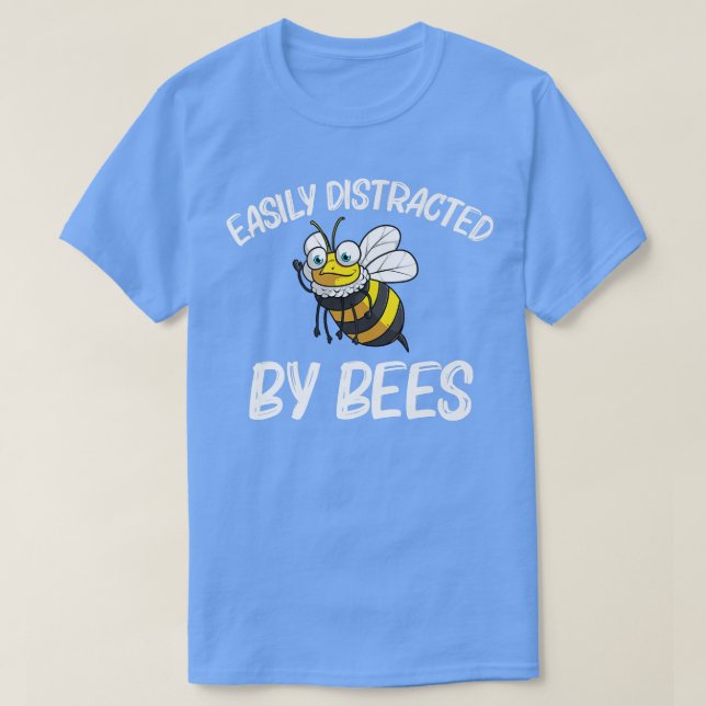 Camiseta Funny Bee Designs For Men Women Beekeeper Honey Be (Frente do Design)