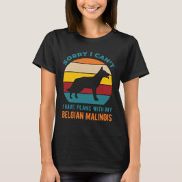 Camiseta Funny Belga Malinois