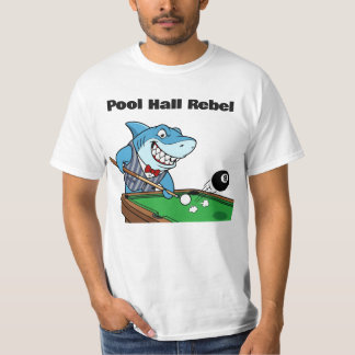 Camiseta Funny Billiards Pool Hall Rebel