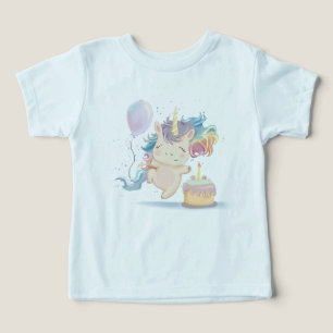 Camiseta Funny Birthday Unicorn