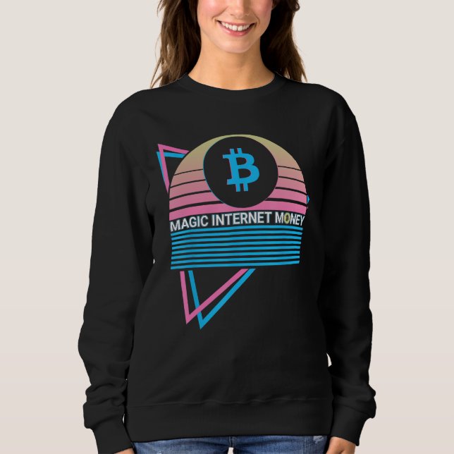 Camiseta Funny Bitcoin Crypto BTC Cryptocurrency Magic Inte (Frente)