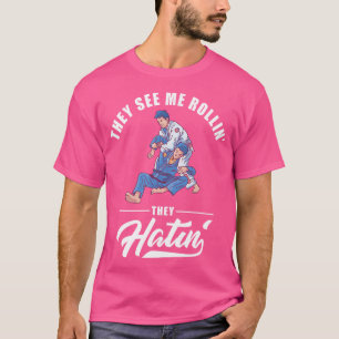 Camiseta Funny Bjj Mma Design Jiu Jitsu