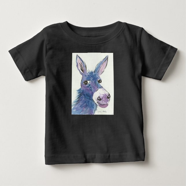 Camiseta Funny Blue Donkey (Frente)