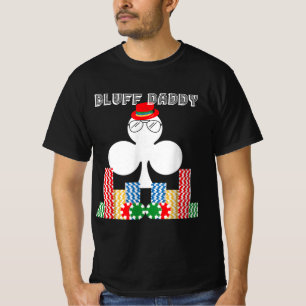 Camiseta Funny Bluff Pai Poker Casino Game Texas