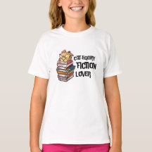 Funny Book Cat Lover Quote Cat-egory Fiction Lover