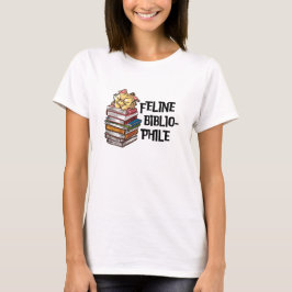 Camiseta Funny Book Cat Lover Quote Feline Bibliophile