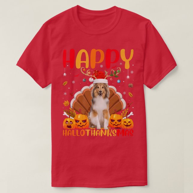 Camiseta Funny Borzoi Dog Lover Happy Borzoi HelloThanksMas (Frente do Design)