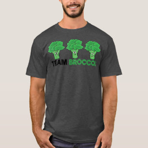 Camiseta Funny Broccoli Oferece Equipe do Feno Broccoli Veg