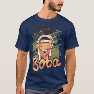 Camiseta Funny Bubble Tea Boba Tea 932