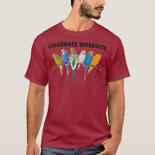 Camiseta Funny Budget Parrot Gift Men Mulheres Legal