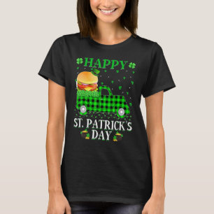 Camiseta Funny Buffalo Xadrez Green Truck Burger Rua Patric