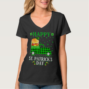 Camiseta Funny Buffalo Xadrez Green Truck Burger Rua Patric