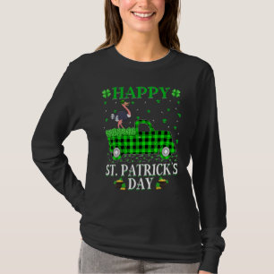Camiseta Funny Buffalo Xadrez Green Truck Ostrich Bird Rua 
