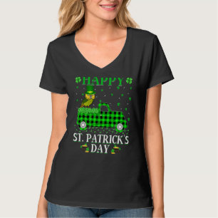 Camiseta Funny Buffalo Xadrez Verde Caminhão Kakapo Rua de