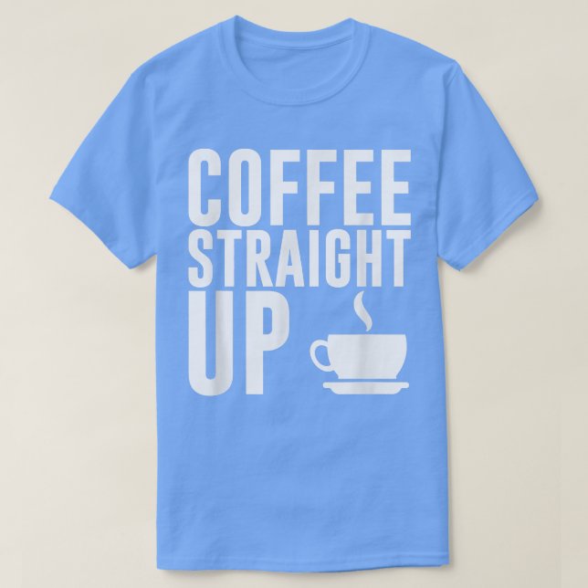 Camiseta Funny Caffeine lança Hetero de café para Java T (Frente do Design)