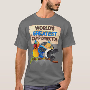 Camiseta Funny Camp Diretor Tropical