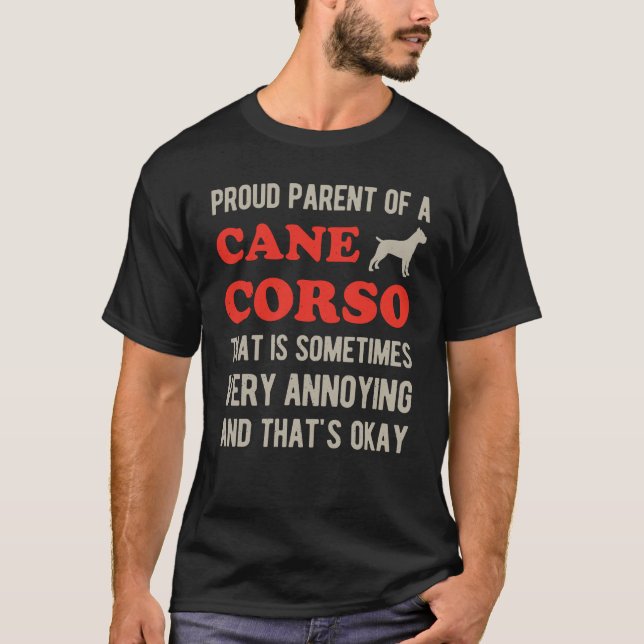 Camiseta Funny Cane Corso (Frente)