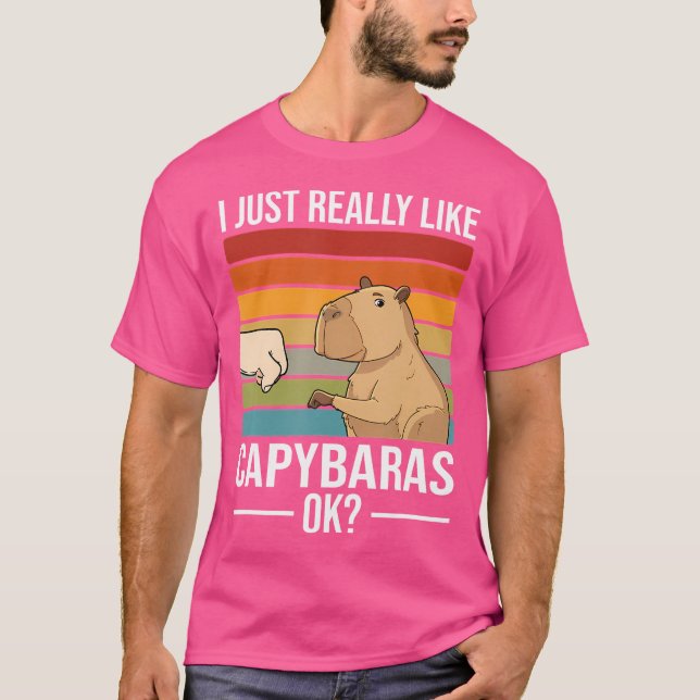 Camiseta Funny Capybara (Frente)