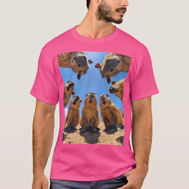 Camiseta Funny Capybara (Frente)