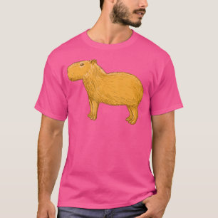 Camiseta Funny Capybara Cute Animal