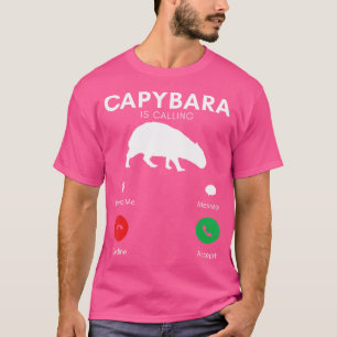 Camiseta Funny Capybara Humorous Capybaras