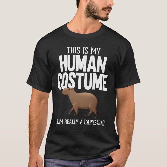 Camiseta Funny Capybara Lover Cute Animal (Frente)