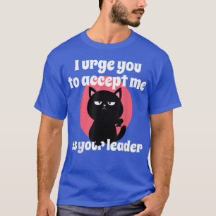 Camiseta Funny Cat Lover Black Kitten Proprietário
