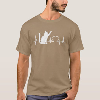 Camiseta Funny Cat s for Women - Meowy Cute Cat Lover Heart