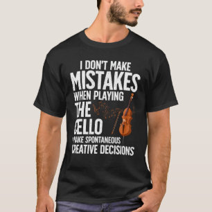 Camiseta Funny Cello Art For Men Women Cello Player Music L