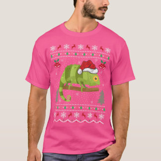 Camiseta Funny Chameleon Lover Matching Ugly Chameleon Chri