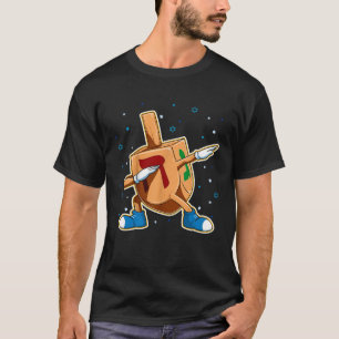 Camiseta Funny Chanukah Dabbing Dreidel Dancing Hanukkah 20