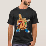 Camiseta Funny Chanukah Dabbing Dreidel Dancing Hanukkah 20<br><div class="desc">Funny Chanukah Dabbing Dreidel Dançando Hanukkah 2021</div>