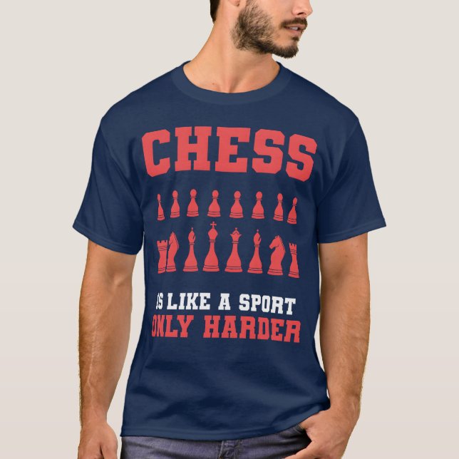 Camiseta Funny Chess Sport Chess Instructor funny (Frente)
