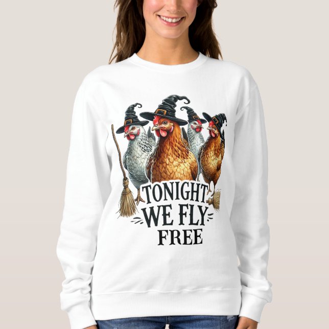 Camiseta Funny Chicks Halloween  (Frente)